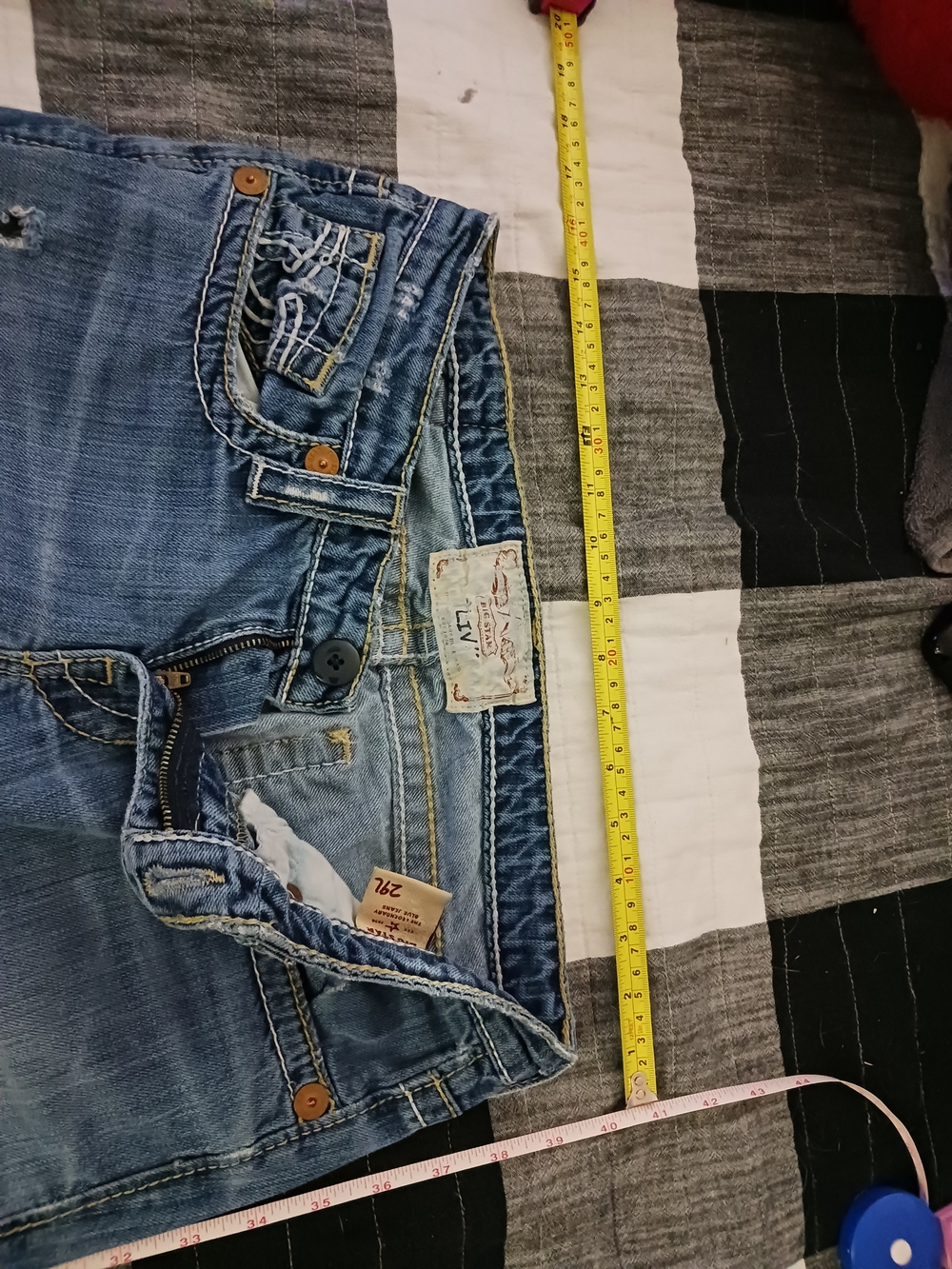 Big Star Women's Bootcut Jeans in Medium Blue Wash